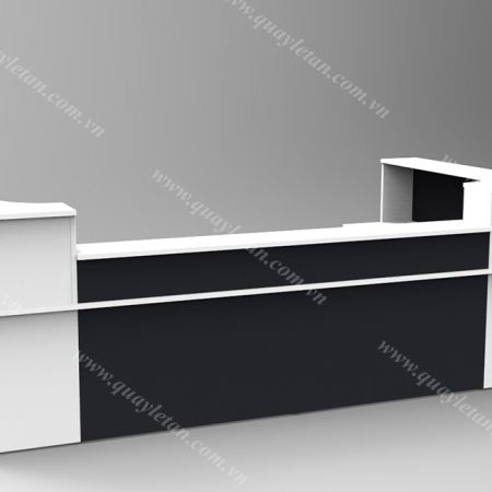 Quầy Lễ Tân Lệch Sơn QLTL S21